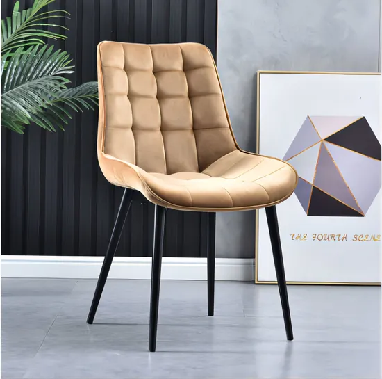 2025wholesale Design Room Furniture Modern Dining Chair Velvet Chair Best Price 