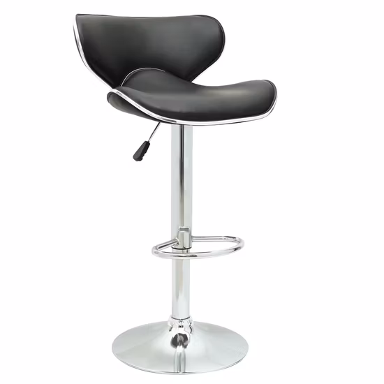 China Wholesale American Home Modern White/OEM Color Fabric/PU/Upholstery Swivel/Rotating/Lift Bar Chairs Price for Stool/Night Club Furniture/Kitchen