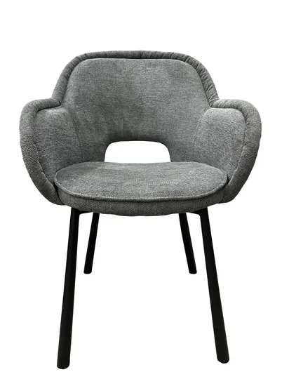 Fabric and PU Leather Chairs Luxury Velvet Chairs Rotatable Luxury Dining Chair Italian Design Restaurant 