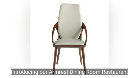 Best Quality Modern Antique Wooden Restaurant Dining Room Armrest Dining Chairs 