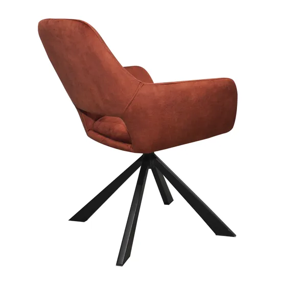 Wholesale Home Furniture Rotating Dinner Chair Kitchen Velvet Revolving 360 Degrees Swivel Dining Chair 