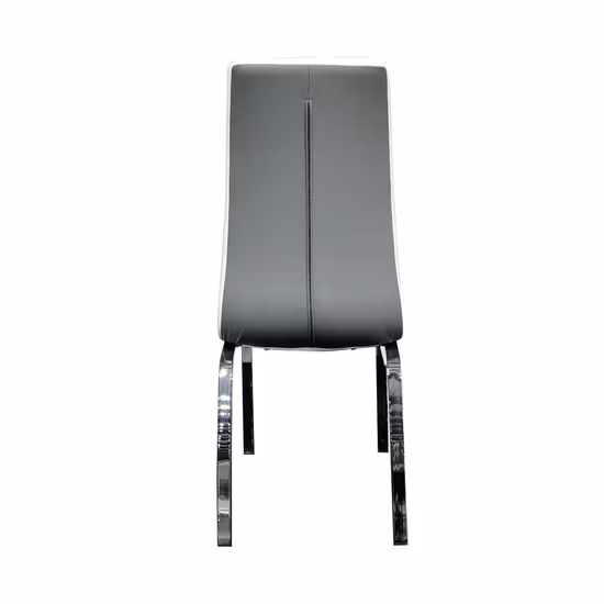 Hot Sale in Us Swivel Metal Iron Legs Chair Dining Chair with Steel Tube Modern Furniture Armrest for Home Dining