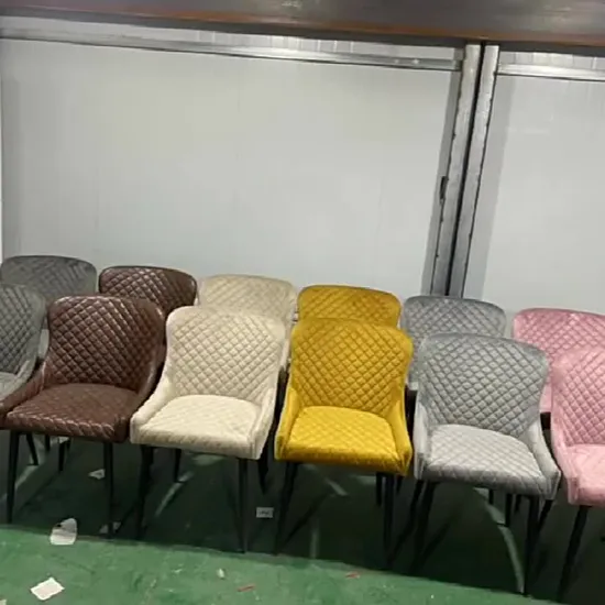Dining Furniture New Velvet Metal Leg Dining Chairs 
