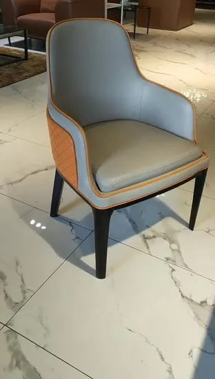 Zode Wholesale Nordic Restaurant Modern Wood Legs PU Dining Chair 