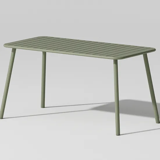 New Modern Design Leisure Luxury Metal Dining Table 