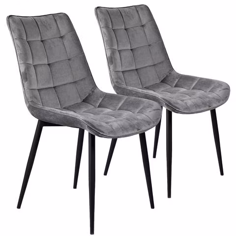 Furniture Modern Design Restaurant Velvet Leisure Fabric Dining Room Dining Chair